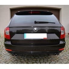 Škoda Superb (08-...) aizmugurējā bampera difuzors